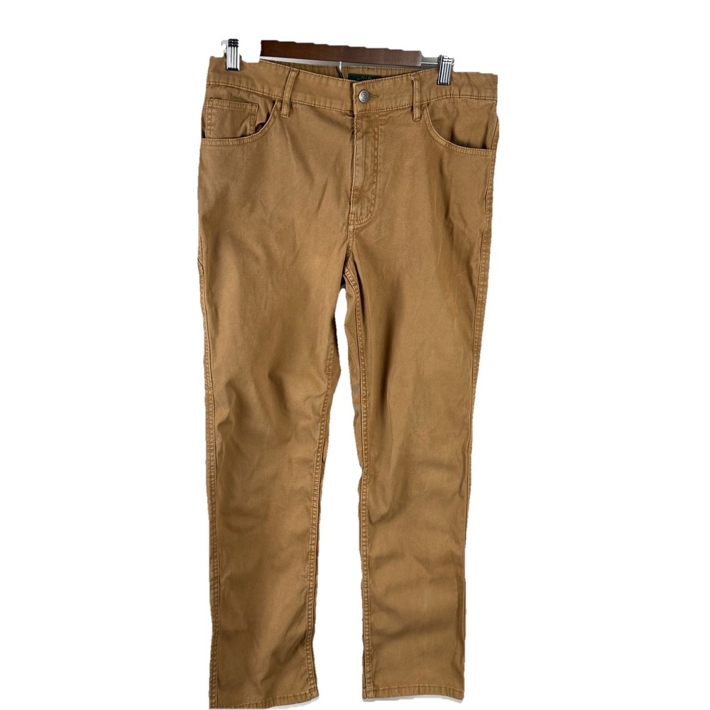 Woolrich Carpenter Pants 32x32 Tan Workwear Utility Outdoor Cotton
